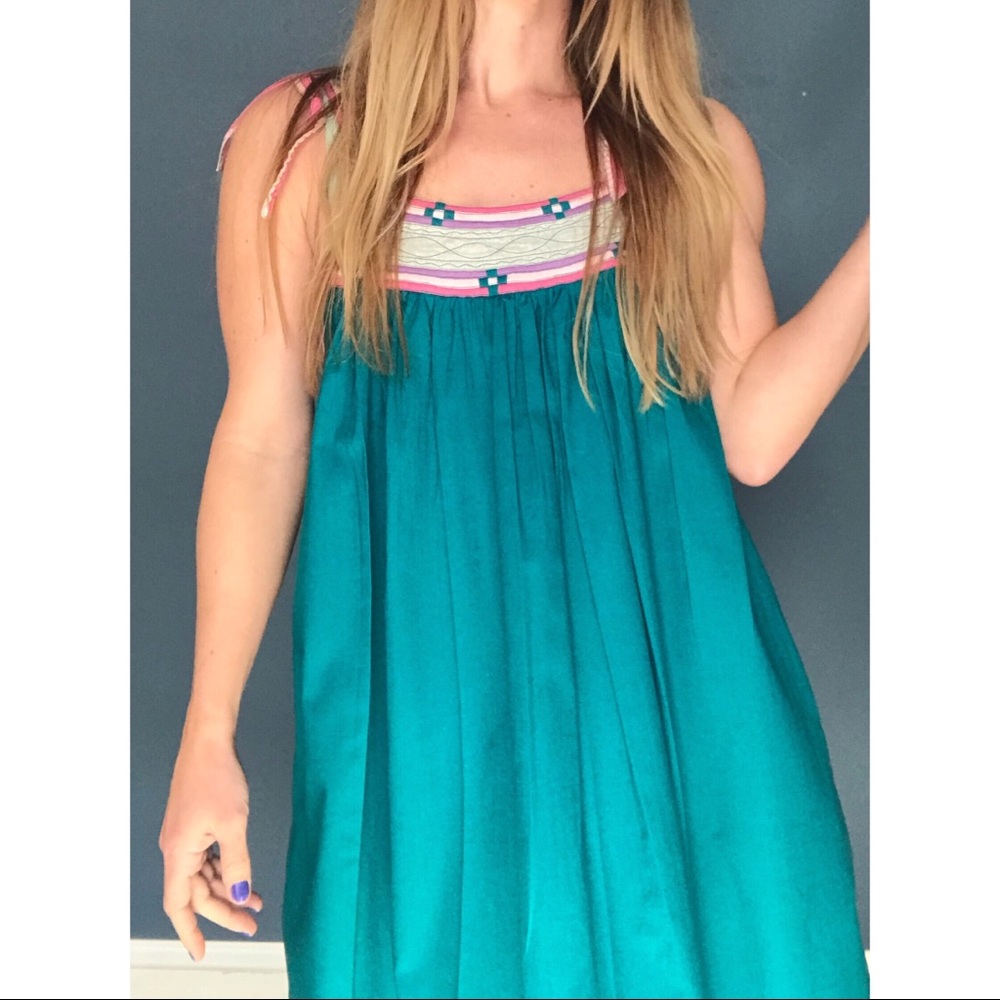Vintage Western Patchwork Dress